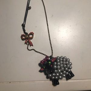 Long statement necklace